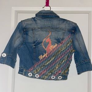 Baby Phat Y2K Denim Cropped Jacket